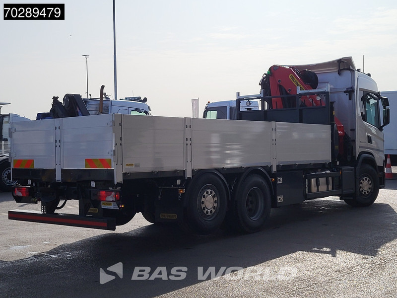Uus Madelveok/ Platvormveok, Kraanaga veoauto Scania G410 6X2 New! Palfinger PK24.001 SLD 5 Crane Kran Retarder Lift+Steering Axle LED ACC: pilt 12