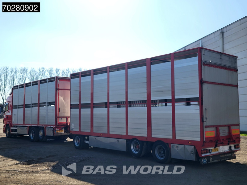Scania G420 6X2 Cattle transport combi Liftable floor Lift-Asche Euro 5 - Kasti veoauto: pilt 2 Scania G420 6X2 Cattle transport combi Liftable floor Lift-Asche Euro 5 - Kasti veoauto: pilt 2