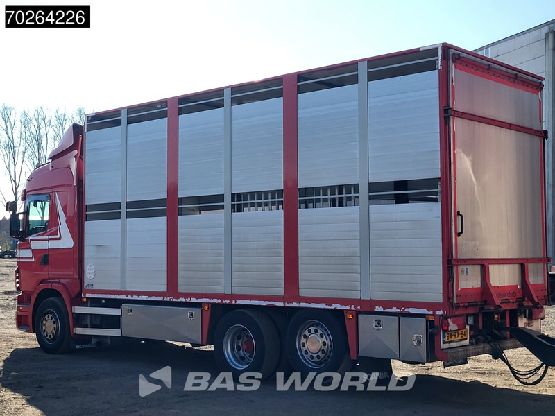 Scania G420 6X2 Van Dijk Cattle transport Liftable floor Lift-Asche Euro 5 - Kasti veoauto: pilt 2 Scania G420 6X2 Van Dijk Cattle transport Liftable floor Lift-Asche Euro 5 - Kasti veoauto: pilt 2