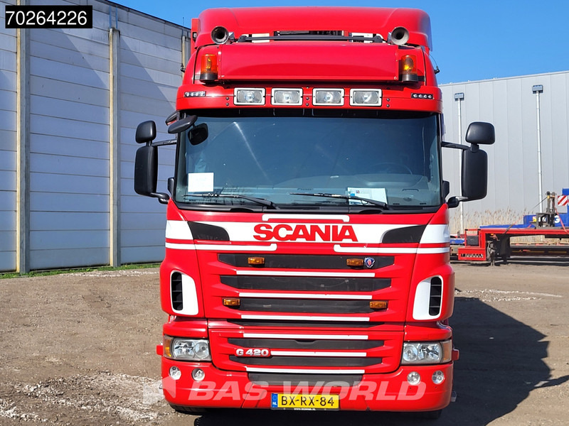 Scania G420 6X2 Van Dijk Cattle transport Liftable floor Lift-Asche Euro 5 - Kasti veoauto: pilt 5 Scania G420 6X2 Van Dijk Cattle transport Liftable floor Lift-Asche Euro 5 - Kasti veoauto: pilt 5