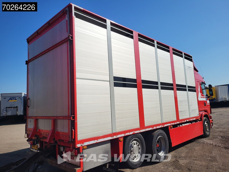 Scania G420 6X2 Van Dijk Cattle transport Liftable floor Lift-Asche Euro 5 - Kasti veoauto: pilt 3 Scania G420 6X2 Van Dijk Cattle transport Liftable floor Lift-Asche Euro 5 - Kasti veoauto: pilt 3