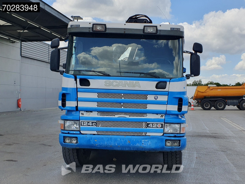 Scania G420 8X4 15m3 tipper Hiab 144 Crane Steelsuspension Manual Big-Axle Euro 3 liising Scania G420 8X4 15m3 tipper Hiab 144 Crane Steelsuspension Manual Big-Axle Euro 3: pilt 12