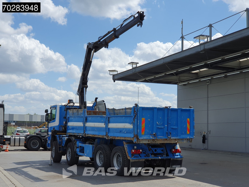 Scania G420 8X4 15m3 tipper Hiab 144 Crane Steelsuspension Manual Big-Axle Euro 3 - Kallurauto, Kraanaga veoauto: pilt 2 Scania G420 8X4 15m3 tipper Hiab 144 Crane Steelsuspension Manual Big-Axle Euro 3 - Kallurauto, Kraanaga veoauto: pilt 2