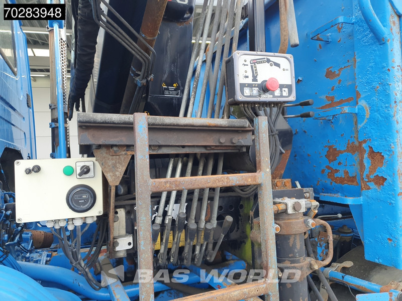 Scania G420 8X4 15m3 tipper Hiab 144 Crane Steelsuspension Manual Big-Axle Euro 3 liising Scania G420 8X4 15m3 tipper Hiab 144 Crane Steelsuspension Manual Big-Axle Euro 3: pilt 16