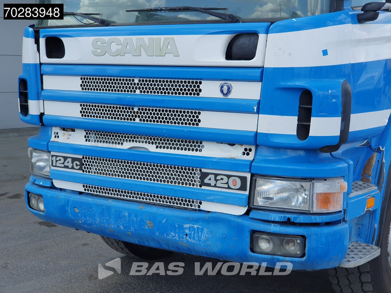 Scania G420 8X4 15m3 tipper Hiab 144 Crane Steelsuspension Manual Big-Axle Euro 3 liising Scania G420 8X4 15m3 tipper Hiab 144 Crane Steelsuspension Manual Big-Axle Euro 3: pilt 14