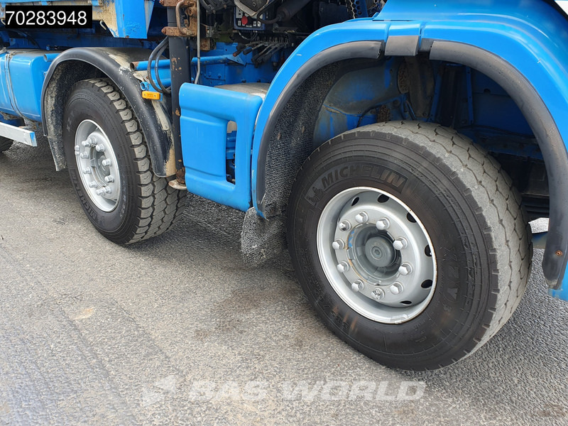Scania G420 8X4 15m3 tipper Hiab 144 Crane Steelsuspension Manual Big-Axle Euro 3 liising Scania G420 8X4 15m3 tipper Hiab 144 Crane Steelsuspension Manual Big-Axle Euro 3: pilt 20