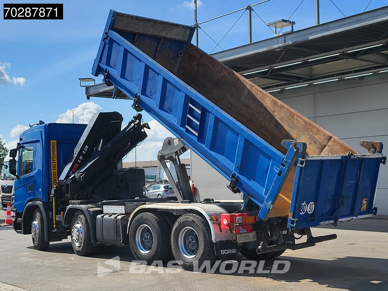 Scania G500 8X4 Hiab X-HIDUO 228 E-3 Crane Retarder Big-Axle Josset Menguy Tipper 14m3 Euro 6 - Kallurauto, Kraanaga veoauto: pilt 5 Scania G500 8X4 Hiab X-HIDUO 228 E-3 Crane Retarder Big-Axle Josset Menguy Tipper 14m3 Euro 6 - Kallurauto, Kraanaga veoauto: pilt 5