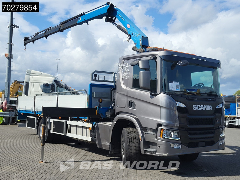 Scania P280 4X2 HMF 1420K-RC Kran Crane Automatic Euro 6 - Madelveok/ Platvormveok, Kraanaga veoauto: pilt 3 Scania P280 4X2 HMF 1420K-RC Kran Crane Automatic Euro 6 - Madelveok/ Platvormveok, Kraanaga veoauto: pilt 3