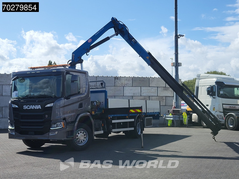 Scania P280 4X2 HMF 1420K-RC Kran Crane Automatic Euro 6 - Madelveok/ Platvormveok, Kraanaga veoauto: pilt 5 Scania P280 4X2 HMF 1420K-RC Kran Crane Automatic Euro 6 - Madelveok/ Platvormveok, Kraanaga veoauto: pilt 5