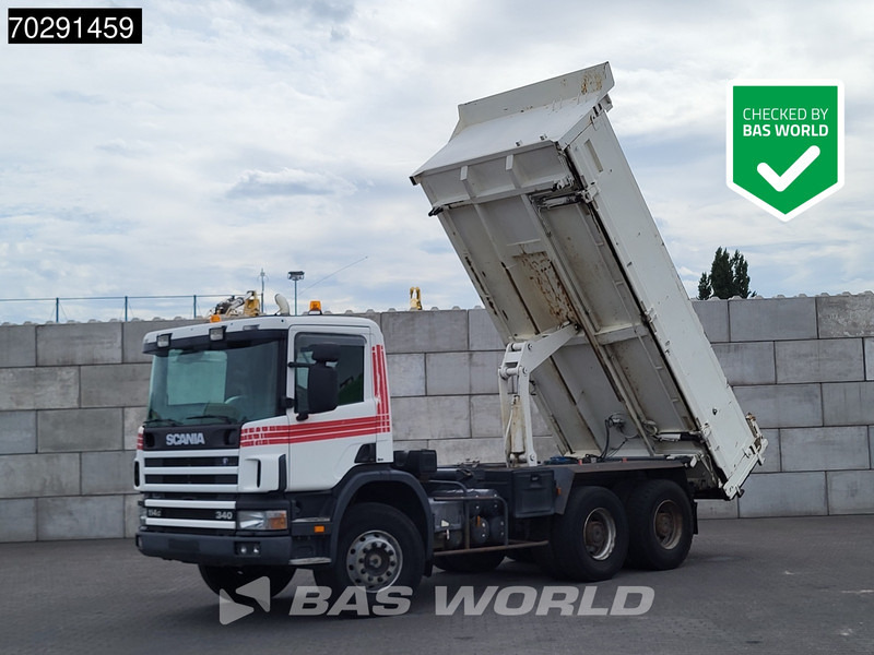 Scania P340 6X4 2 side11m3 Bennes Tipper Big-Axle Steelsuspension Manual Euro 3 - Kallurauto: pilt 1 Scania P340 6X4 2 side11m3 Bennes Tipper Big-Axle Steelsuspension Manual Euro 3 - Kallurauto: pilt 1