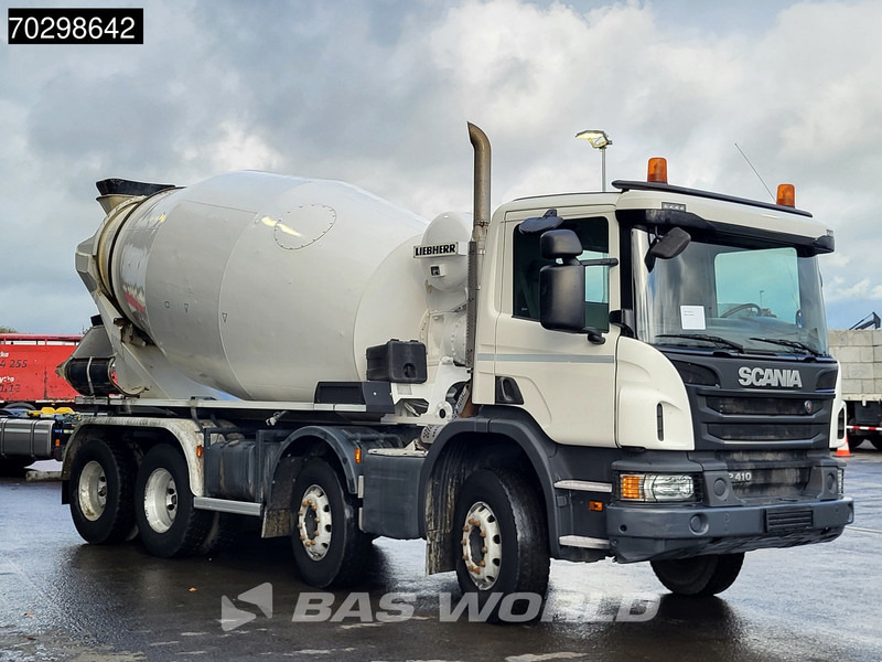 Scania P410 8X4 9m3 Liebherr mixer Automatic Steelsuspension Euro 6 - Autobetoonisegisti: pilt 3 Scania P410 8X4 9m3 Liebherr mixer Automatic Steelsuspension Euro 6 - Autobetoonisegisti: pilt 3