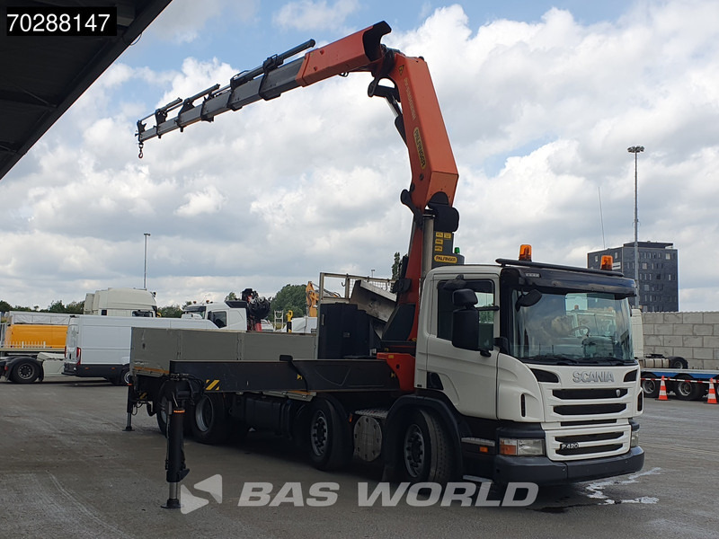 Scania P420 8X4 Palfinger PK 53002-SH Crane Lift+steering Manual Big-Axle Euro 5 - Madelveok/ Platvormveok, Kraanaga veoauto: pilt 3 Scania P420 8X4 Palfinger PK 53002-SH Crane Lift+steering Manual Big-Axle Euro 5 - Madelveok/ Platvormveok, Kraanaga veoauto: pilt 3