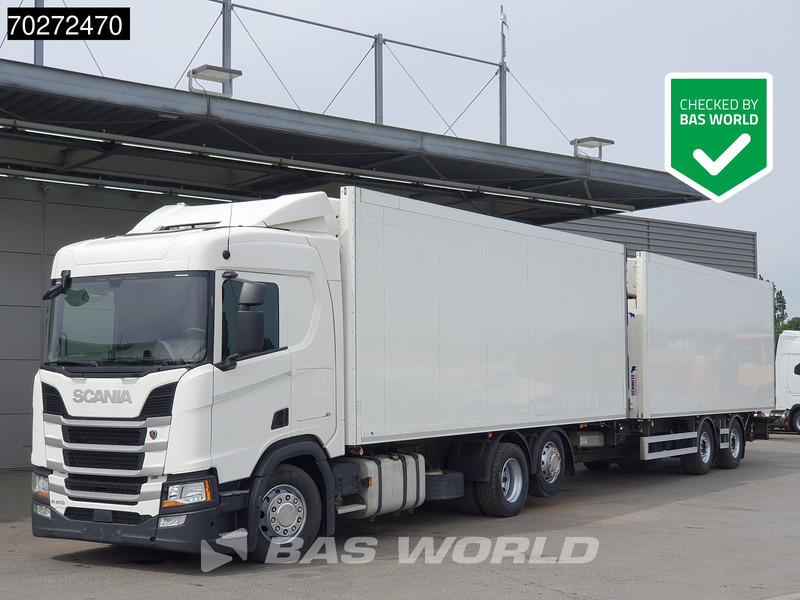 Scania R410 6X2 Carrier Supra 1250 Multi temp Retarder Ladebordwand Liftachse Euro 6 - Külmutiga veoauto: pilt 1 Scania R410 6X2 Carrier Supra 1250 Multi temp Retarder Ladebordwand Liftachse Euro 6 - Külmutiga veoauto: pilt 1