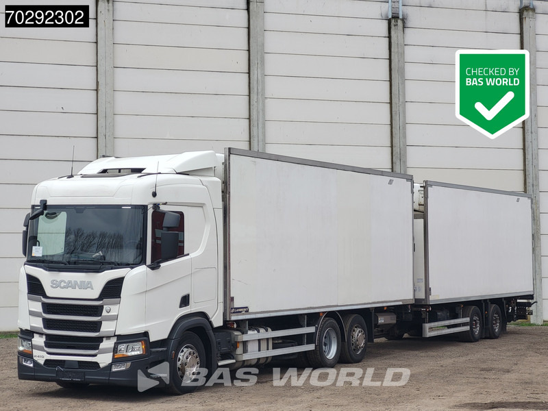Scania R410 6X2 Refrigerated Combi Lamberet Carrier Retarder Euro 6 - Külmutiga veoauto: pilt 1 Scania R410 6X2 Refrigerated Combi Lamberet Carrier Retarder Euro 6 - Külmutiga veoauto: pilt 1