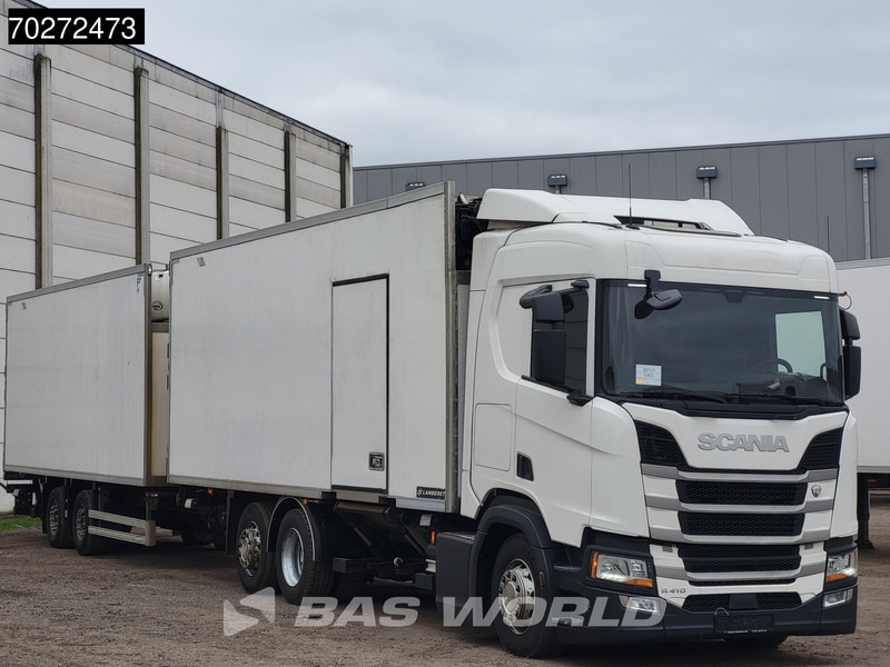 Scania R410 6X2 Refrigerated Combi Lamberet Carrier Retarder Euro 6 - Külmutiga veoauto: pilt 3 Scania R410 6X2 Refrigerated Combi Lamberet Carrier Retarder Euro 6 - Külmutiga veoauto: pilt 3