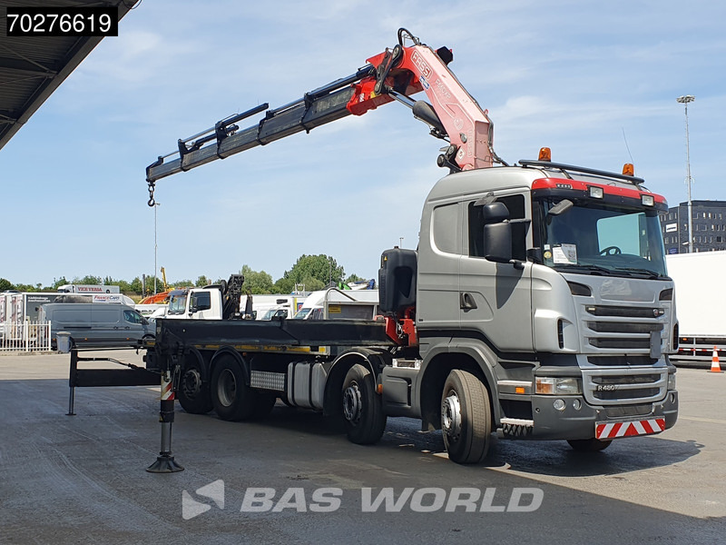 Scania R480 8X2 FASSI F660AXP.25 Manual Retarder Lift+Lenkachse Euro 5 - Madelveok/ Platvormveok, Kraanaga veoauto: pilt 2 Scania R480 8X2 FASSI F660AXP.25 Manual Retarder Lift+Lenkachse Euro 5 - Madelveok/ Platvormveok, Kraanaga veoauto: pilt 2