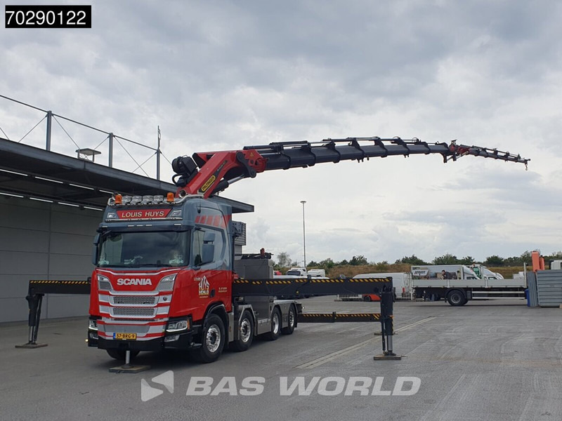 Scania R500 8X2 NL-Truck Palfinger PK165002 TEC 7 Crane Winch Fly-Jib Retarder Lift+steering - Madelveok/ Platvormveok, Kraanaga veoauto: pilt 5 Scania R500 8X2 NL-Truck Palfinger PK165002 TEC 7 Crane Winch Fly-Jib Retarder Lift+steering - Madelveok/ Platvormveok, Kraanaga veoauto: pilt 5