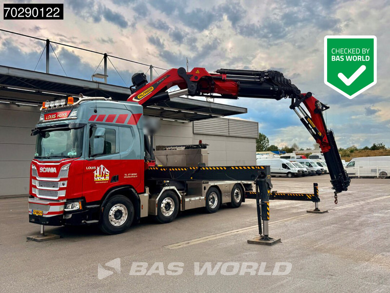 Scania R500 8X2 NL-Truck Palfinger PK165002 TEC 7 Crane Winch Fly-Jib Retarder Lift+steering - Madelveok/ Platvormveok, Kraanaga veoauto: pilt 1 Scania R500 8X2 NL-Truck Palfinger PK165002 TEC 7 Crane Winch Fly-Jib Retarder Lift+steering - Madelveok/ Platvormveok, Kraanaga veoauto: pilt 1