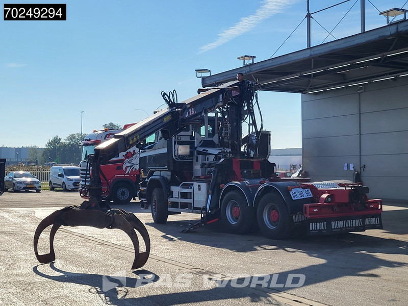 Scania R580 6X4 Holz Kran Diebolt D28 Full-Steel - Metsaveok, Kraanaga veoauto: pilt 5 Scania R580 6X4 Holz Kran Diebolt D28 Full-Steel - Metsaveok, Kraanaga veoauto: pilt 5