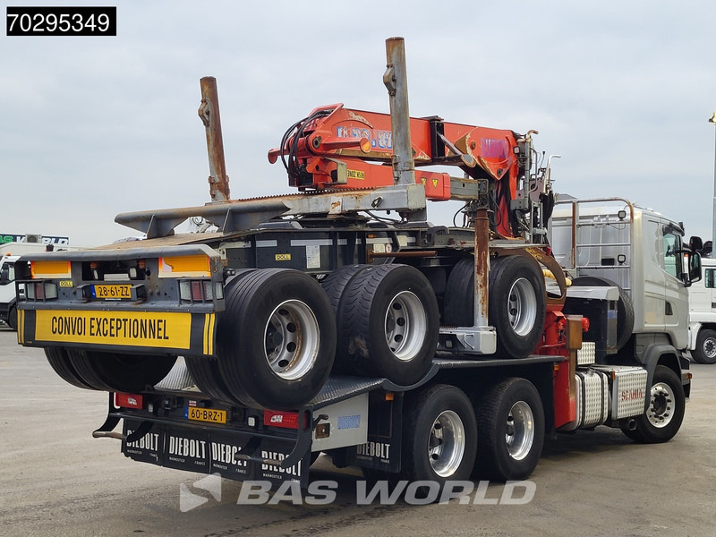 Scania R580 R 6X4 NL-Truck Diebolt D28.81 Kran Crane Holztransport + Dolly Retarder Euro 6 - Metsaveok, Kraanaga veoauto: pilt 5 Scania R580 R 6X4 NL-Truck Diebolt D28.81 Kran Crane Holztransport + Dolly Retarder Euro 6 - Metsaveok, Kraanaga veoauto: pilt 5