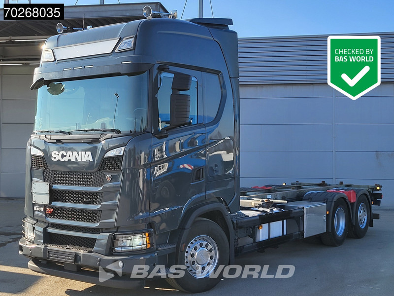 Scania S540 6X2 Retarder Full Air CS20H LED Euro 6 - Konteinerveduk/ Tõstukiga veoauto: pilt 1 Scania S540 6X2 Retarder Full Air CS20H LED Euro 6 - Konteinerveduk/ Tõstukiga veoauto: pilt 1