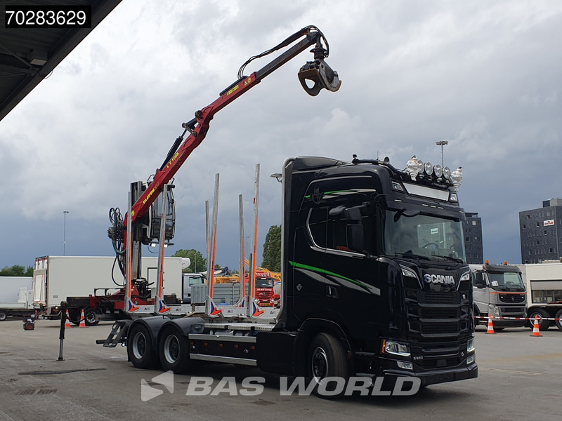 Scania S650 S 6X4 Tajfun LIV100K Kran Holztransport Retarder 3-Pedals Euro 6 - Metsaveok, Kraanaga veoauto: pilt 3 Scania S650 S 6X4 Tajfun LIV100K Kran Holztransport Retarder 3-Pedals Euro 6 - Metsaveok, Kraanaga veoauto: pilt 3