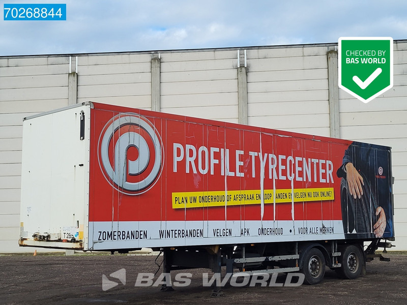 Schmitz Cargobull SKO18 2 axles Tailgate Lenkachse LBW - Furgoonpoolhaagis: pilt 1 Schmitz Cargobull SKO18 2 axles Tailgate Lenkachse LBW - Furgoonpoolhaagis: pilt 1