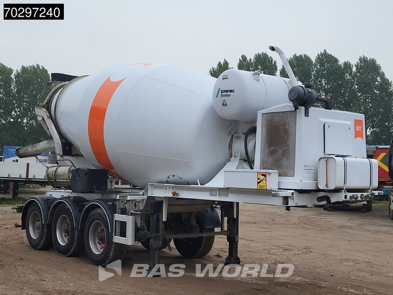 Schwing-Stetter 71/320.AC3 12m3 Concrete Beton Liftaxle - Betooniveo poolhaagis: pilt 3 Schwing-Stetter 71/320.AC3 12m3 Concrete Beton Liftaxle - Betooniveo poolhaagis: pilt 3