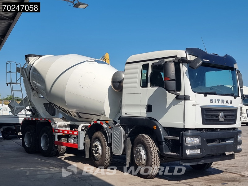 Sitrak G5 350 8X4 8m3 Liebherr Mixer Big-Axle Steelsuspension - Autobetoonisegisti: pilt 3 Sitrak G5 350 8X4 8m3 Liebherr Mixer Big-Axle Steelsuspension - Autobetoonisegisti: pilt 3