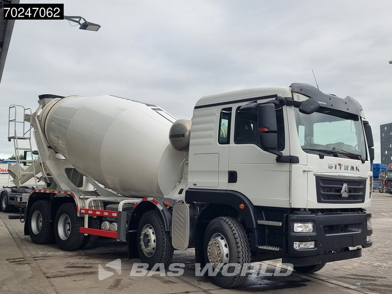 Sitrak G5 350 8X4 8m3 Liebherr mixer Manual Steel Suspension - Autobetoonisegisti: pilt 3 Sitrak G5 350 8X4 8m3 Liebherr mixer Manual Steel Suspension - Autobetoonisegisti: pilt 3
