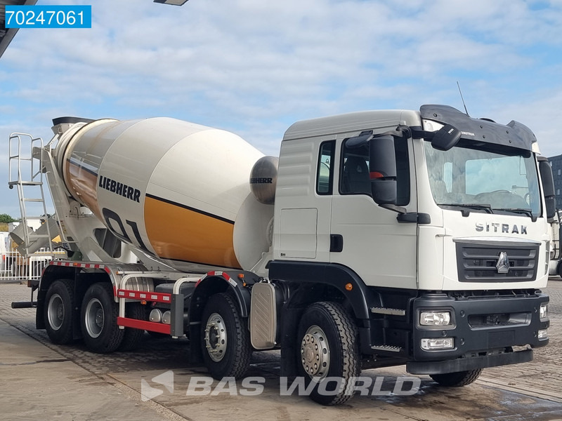 Sitrak G5 350 8X4 NEW! 8m3 Liebherr Mixer Big-Axle Steel Suspension - Autobetoonisegisti: pilt 3 Sitrak G5 350 8X4 NEW! 8m3 Liebherr Mixer Big-Axle Steel Suspension - Autobetoonisegisti: pilt 3