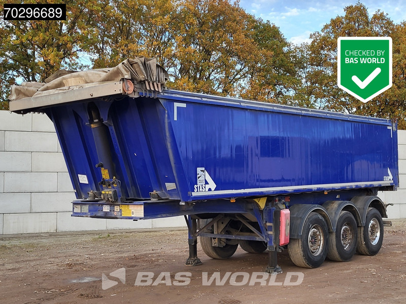 Stas S300CX 29m3 Lifting Axle - Kallur-poolhaagis: pilt 1 Stas S300CX 29m3 Lifting Axle - Kallur-poolhaagis: pilt 1
