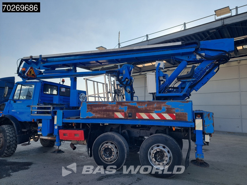 Unimog U2450L 6X6 Unimog Engin EGI TP 226 hubarbeitsbühne Manual Euro 2 - Kraanaga veoauto: pilt 3 Unimog U2450L 6X6 Unimog Engin EGI TP 226 hubarbeitsbühne Manual Euro 2 - Kraanaga veoauto: pilt 3