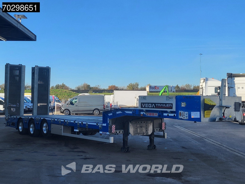 Vega 3 axles Extendable 400cm Galvanised Lifting+Steering Axle - Madal platvormpoolhaagis: pilt 5 Vega 3 axles Extendable 400cm Galvanised Lifting+Steering Axle - Madal platvormpoolhaagis: pilt 5