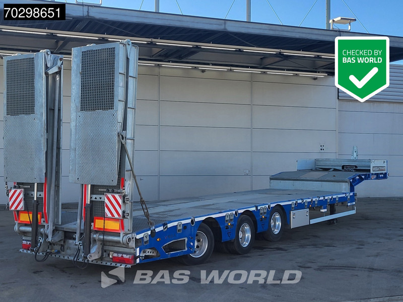 Vega 3 axles Extendable 400cm Galvanised Lifting+Steering Axle - Madal platvormpoolhaagis: pilt 1 Vega 3 axles Extendable 400cm Galvanised Lifting+Steering Axle - Madal platvormpoolhaagis: pilt 1