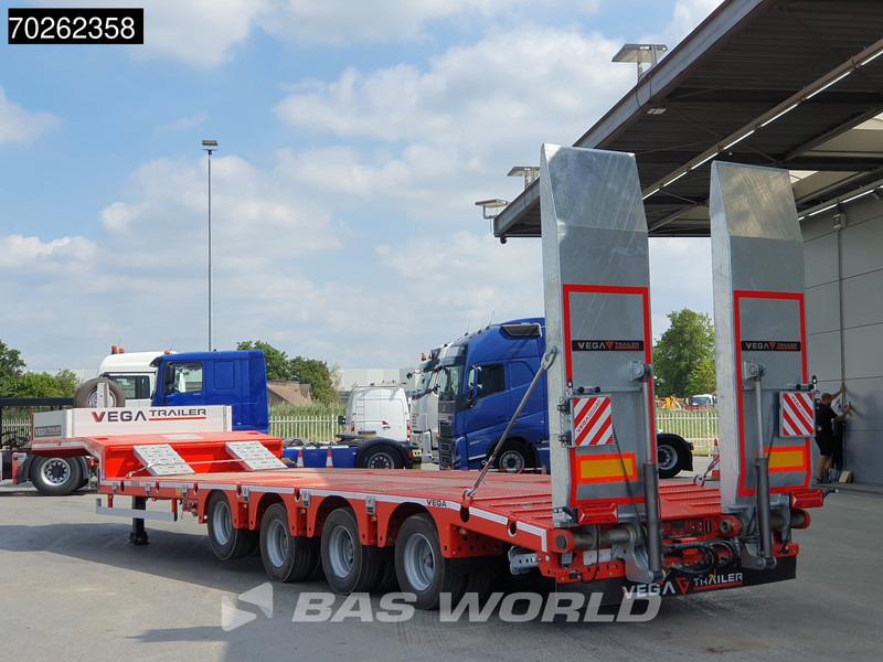 Vega STANDARD LOWBED 2 axles Lift + 2xLenkachse Hydraulic Ramps - Madal platvormpoolhaagis: pilt 2 Vega STANDARD LOWBED 2 axles Lift + 2xLenkachse Hydraulic Ramps - Madal platvormpoolhaagis: pilt 2