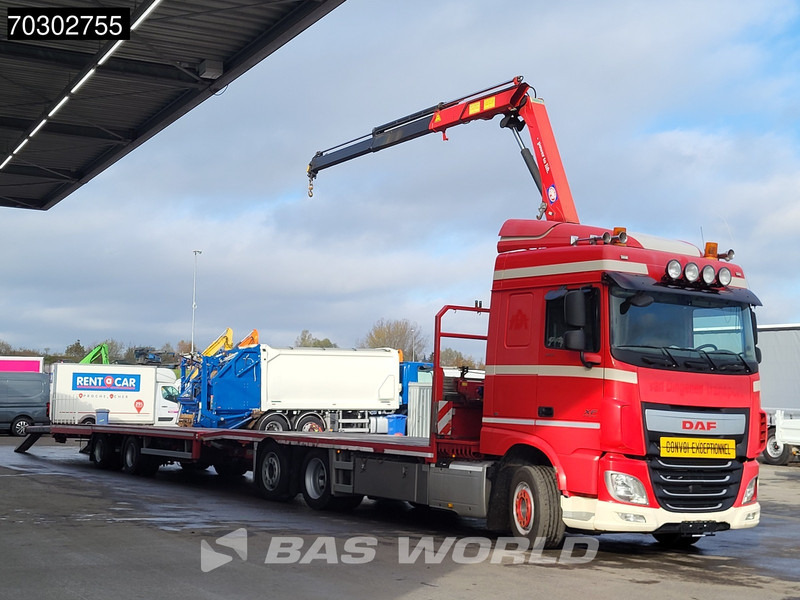 DAF XF 440 XF 6X2 NL-Truck Transporter APK HMF 900-K2 crane Winch Lift-Lenkachse Euro 6 - Veoauto, Kraanaga veoauto: pilt 2 DAF XF 440 XF 6X2 NL-Truck Transporter APK HMF 900-K2 crane Winch Lift-Lenkachse Euro 6 - Veoauto, Kraanaga veoauto: pilt 2