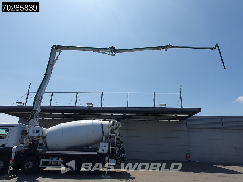 Veoauto Mercedes-Benz Arocs 3243 8X4 Sermac Twinstar 4Z28 PUMI 9m3 Steelsuspension Big-Axle Euro 6: pilt 5