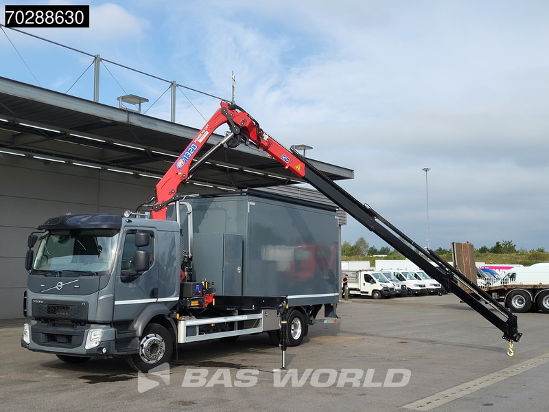 Volvo FL 250 4X2 Mobile workshop HMF 1320K-RCS Crane manbasket 2000kg Ladebordwand - Veoauto, Kraanaga veoauto: pilt 5 Volvo FL 250 4X2 Mobile workshop HMF 1320K-RCS Crane manbasket 2000kg Ladebordwand - Veoauto, Kraanaga veoauto: pilt 5