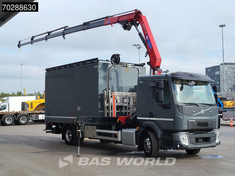 Volvo FL 250 4X2 Mobile workshop HMF 1320K-RCS Crane manbasket 2000kg Ladebordwand - Veoauto, Kraanaga veoauto: pilt 3 Volvo FL 250 4X2 Mobile workshop HMF 1320K-RCS Crane manbasket 2000kg Ladebordwand - Veoauto, Kraanaga veoauto: pilt 3