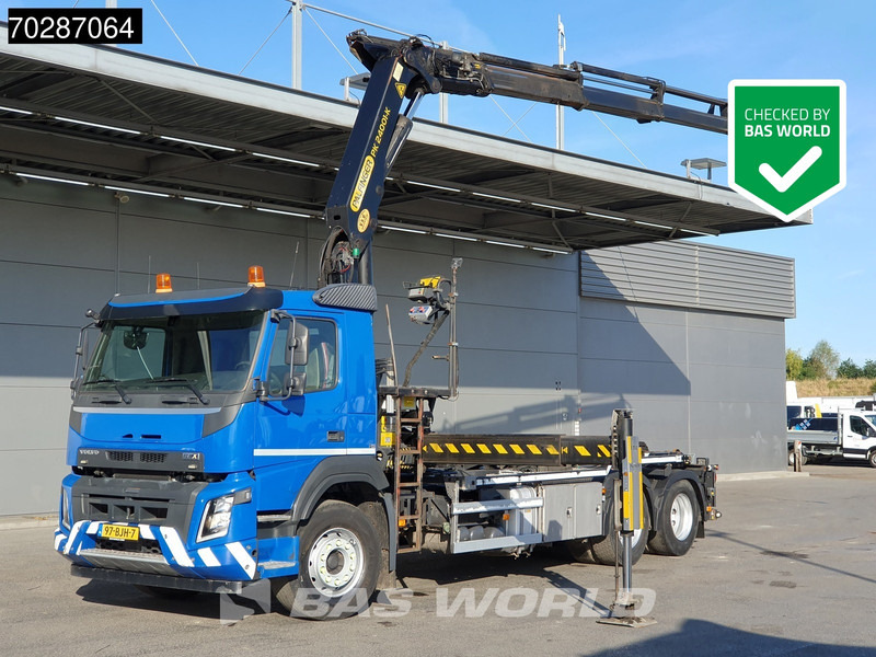 Volvo FMX 410 6X2 NL-Truck Palfinger PK24001-K Crane + 28 tons Translift Lift-axle - Veoauto, Kraanaga veoauto: pilt 1 Volvo FMX 410 6X2 NL-Truck Palfinger PK24001-K Crane + 28 tons Translift Lift-axle - Veoauto, Kraanaga veoauto: pilt 1