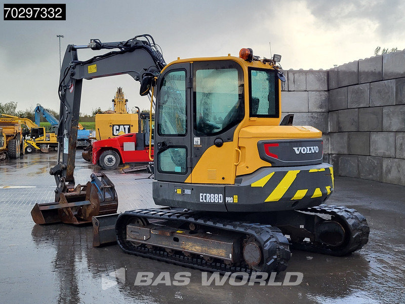 Volvo ECR88 D A/C - 3 Buckets - Miniekskavaator: pilt 3 Volvo ECR88 D A/C - 3 Buckets - Miniekskavaator: pilt 3