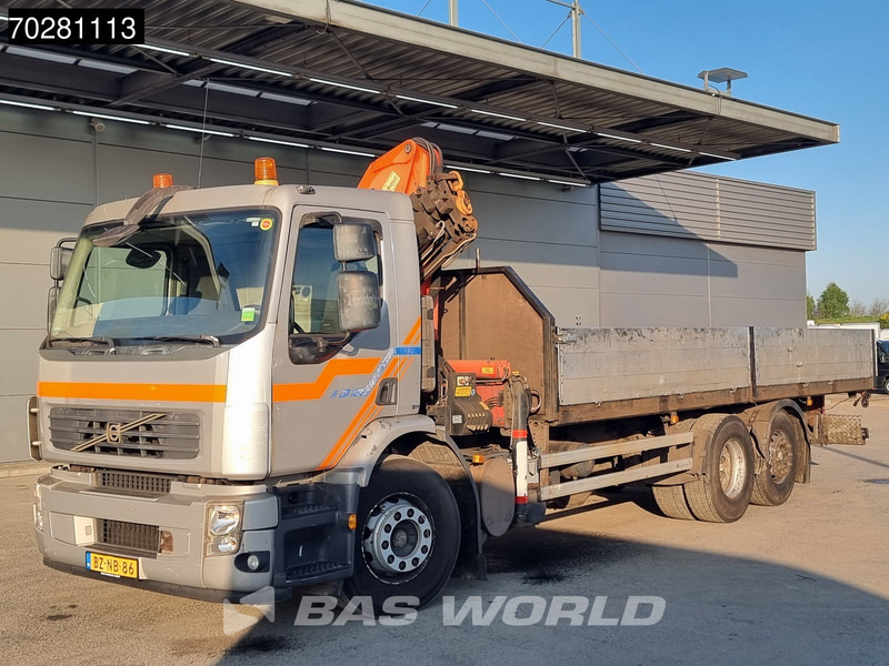 Madelveok/ Platvormveok, Kraanaga veoauto Volvo FE 280 6X2 NL-Truck Palfinger PK15500 Kran CraneManual Liftachse Euro 4: pilt 8