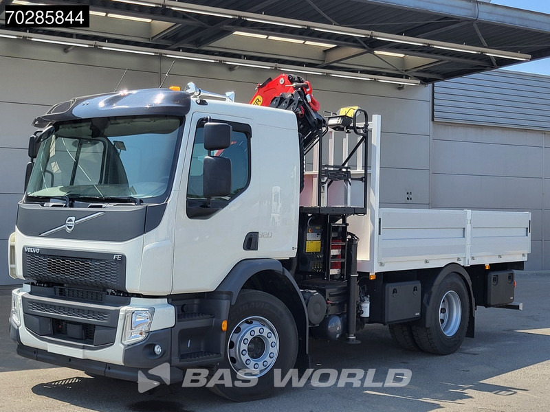Uus Madelveok/ Platvormveok, Kraanaga veoauto Volvo FE 320 4X2 NEW! Palfinger PK14.501K SLD5 Remote Crane Kran Euro 6: pilt 9