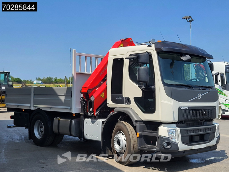 Uus Madelveok/ Platvormveok, Kraanaga veoauto Volvo FE 320 4X2 NEW! Palfinger PK14.501K SLD5 Remote Crane Kran Euro 6: pilt 11