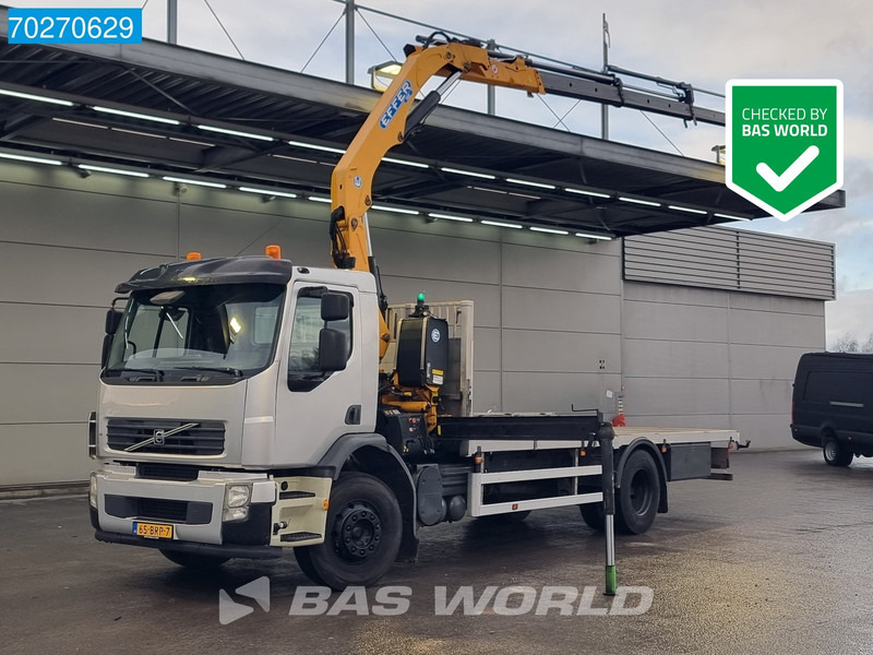 Volvo FE 320 4X2 NL-Truck Manual Effer 145 3S Crane Remote Euro 4 - Madelveok/ Platvormveok, Kraanaga veoauto: pilt 1 Volvo FE 320 4X2 NL-Truck Manual Effer 145 3S Crane Remote Euro 4 - Madelveok/ Platvormveok, Kraanaga veoauto: pilt 1