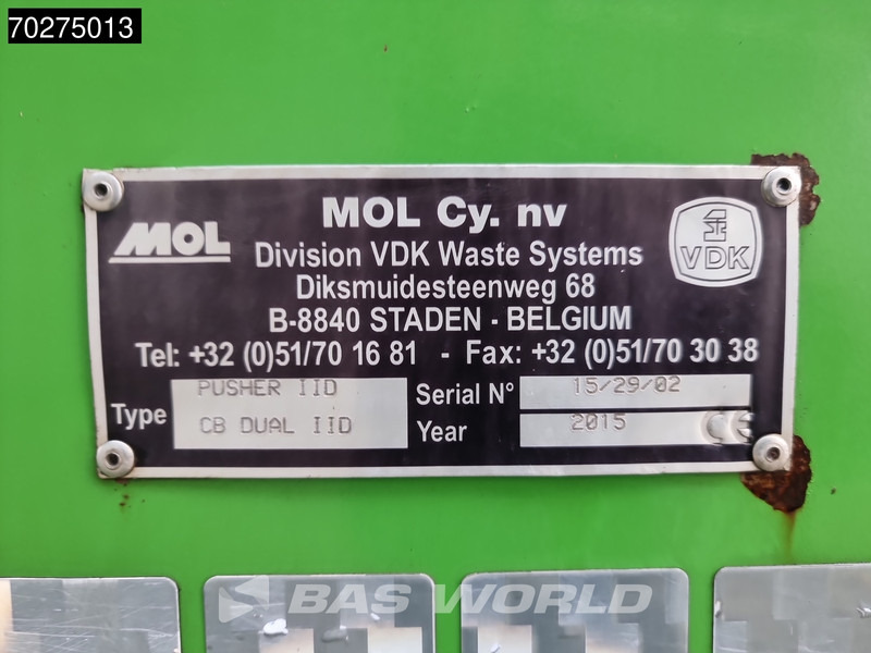 Prügiauto Volvo FE 320 6X2 NL-Truck Lenkachse MOL Pusher IID Aufbau Euro 6: pilt 20