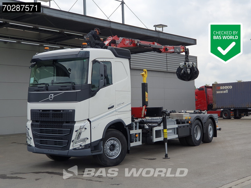 Volvo FH 500 6X2 Penz Crane 15Z9.50R HYVA 20-57-S Hooklift Lift+steering Automatic Euro 6 - Konkstõstukiga veoauto, Kraanaga veoauto: pilt 3 Volvo FH 500 6X2 Penz Crane 15Z9.50R HYVA 20-57-S Hooklift Lift+steering Automatic Euro 6 - Konkstõstukiga veoauto, Kraanaga veoauto: pilt 3