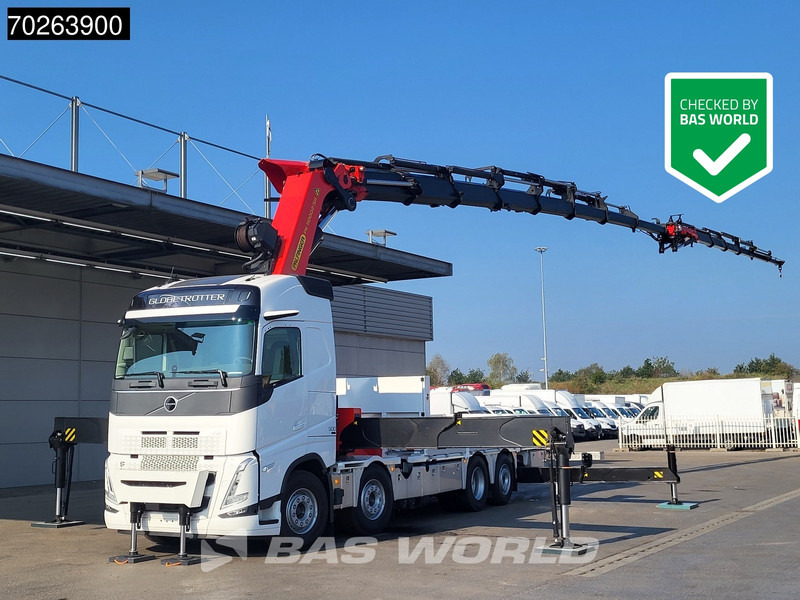 Volvo FH 500 8X2 Palfinger PK110002 SH Crane + Fly-Jib Winch VEB+ Euro 6 - Madelveok/ Platvormveok, Kraanaga veoauto: pilt 1 Volvo FH 500 8X2 Palfinger PK110002 SH Crane + Fly-Jib Winch VEB+ Euro 6 - Madelveok/ Platvormveok, Kraanaga veoauto: pilt 1