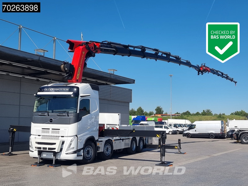 Volvo FH 500 8X2 Palfinger PK92002 SH JIB Kran Lift-Lenkachse Navi Euro 6 - Madelveok/ Platvormveok, Kraanaga veoauto: pilt 3 Volvo FH 500 8X2 Palfinger PK92002 SH JIB Kran Lift-Lenkachse Navi Euro 6 - Madelveok/ Platvormveok, Kraanaga veoauto: pilt 3